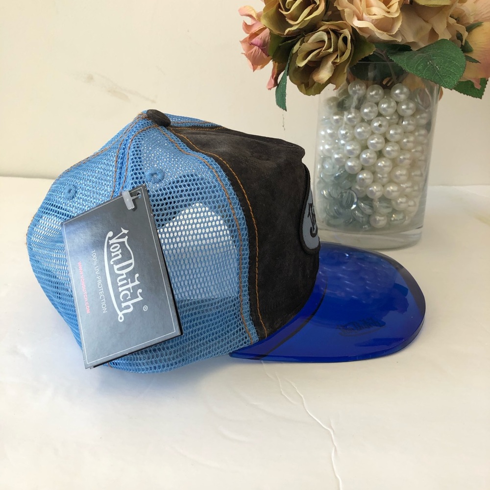 NWT LIMITED Von Dutch suede hat - Picture 6 of 8